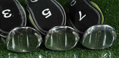 ADAMS GOLF OVATION TIGHT LIES WOOD SET 3W, 5W, 7W WOMEN'S LADIES WITH HEADCOVERS