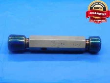 15/16 24 CL 3 SET THREAD PLUG GAGE .9375 GO NO GO P.D.'S = .9104 & .9073 CHECK