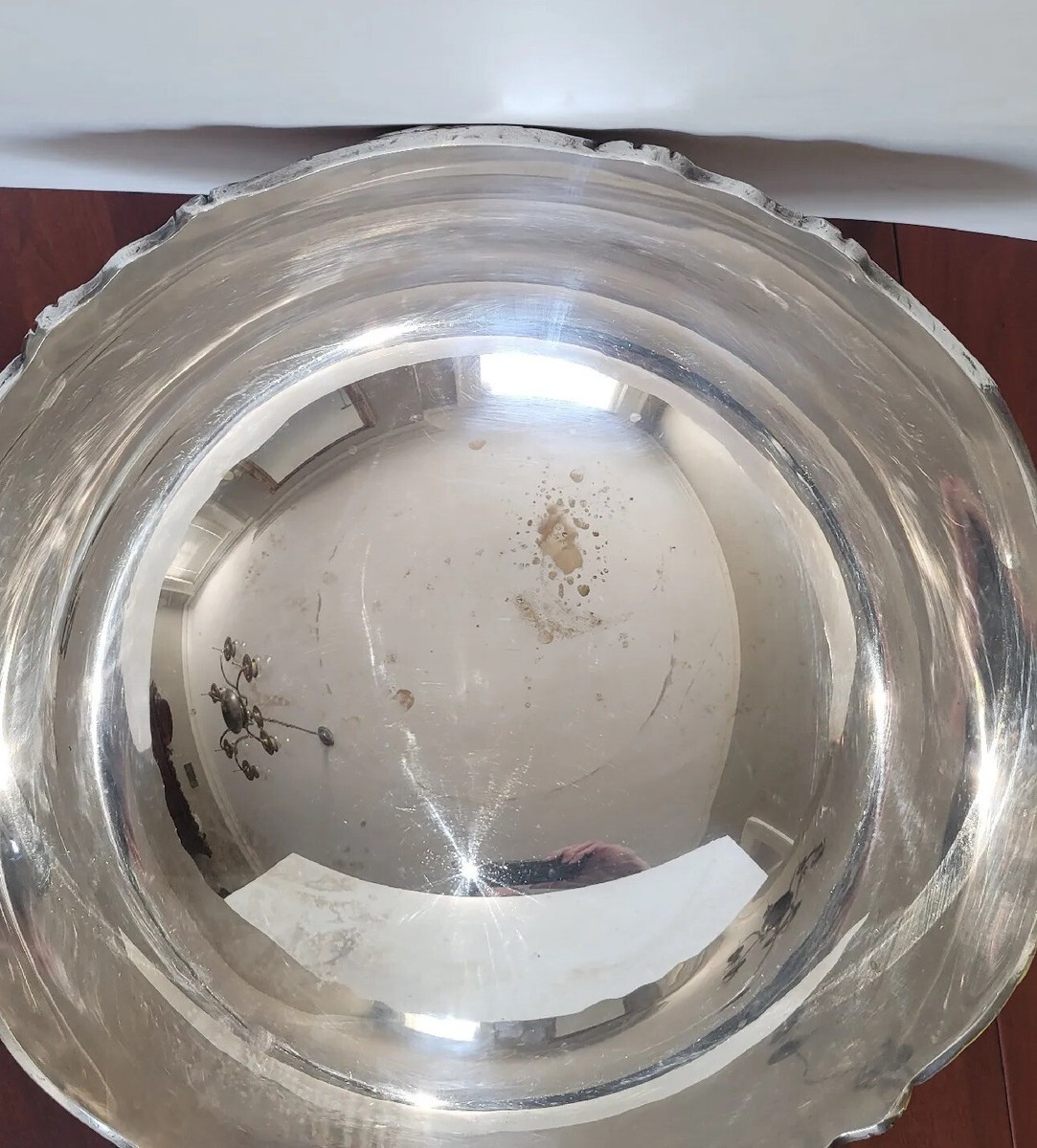 Vintage F.B. Rogers Silver Co Punch Bowl Silverplate Set w/26