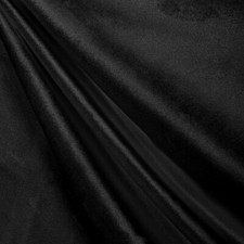 Black Velvet Upholstery Micro Plush Upholstery Drapery Fabric sold BTY