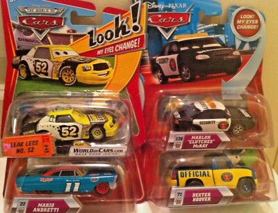 New Disney Pixar Cars Leak Less,McKay, Hoover, Andre Diecast Look