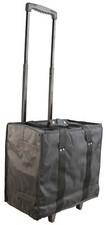 Collapsible Trolley Carring Case + 11 Trays Jewellery Sales Reps Storage  Case
