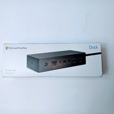 Genuine Microsoft Surface Dock 2 Docking Station Model 1661 With Power Supply