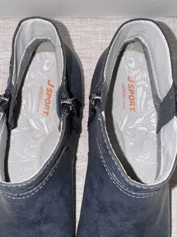 Jsport by Jambu Mujer Jenna Botines Azul Marino Talla 9M Artículo #14 Foto 3 de 4