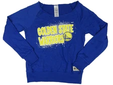 Golden State Warriors NBA Outerstuff Youth Long Sleeve Slouch Neck T-Shirt