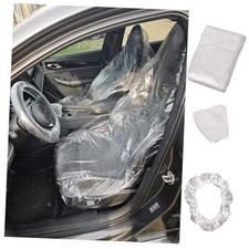 300 fundas desechables para asiento de autom vil, fundas de asiento de
