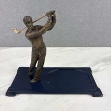 Vintage Ronson Golfer Touch Tip Lighter Tray STAND ONLY Circa 1930's - RARE