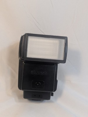 Canon Speedlite 199A Shoe Mount Flash for AE-1 A-1 *Need Battery Cover* Working