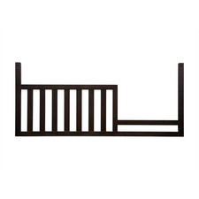 Glendale Toddler Guard Rail, Charcoal Brown