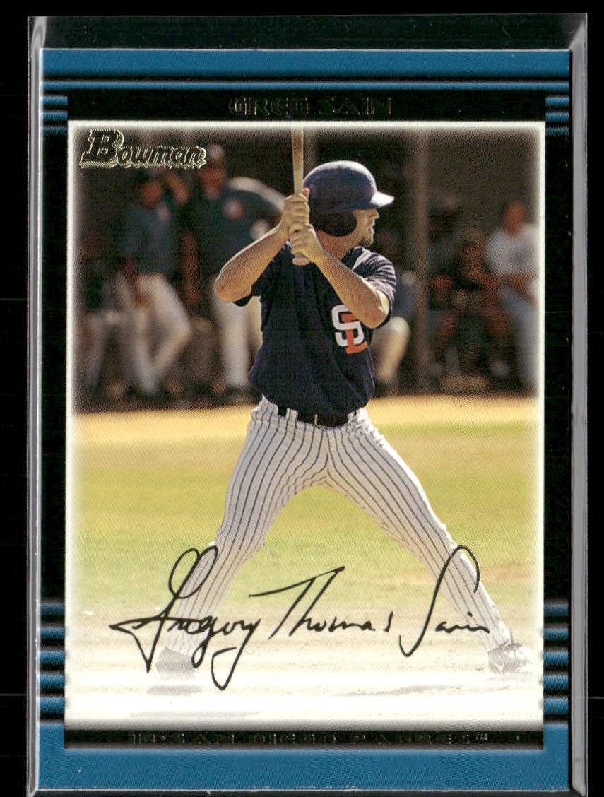 2002 Bowman #165 Greg Sain
