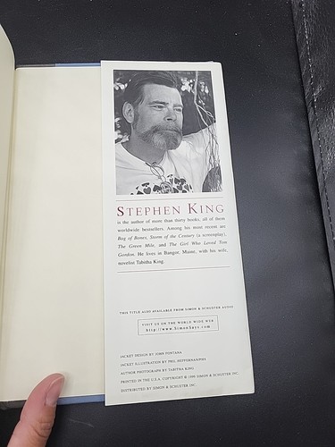 Hearts In Atlantis by Stephen King 1999 Scribner First Edition Hardcover With DJ - Picture 4 of 11