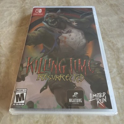 Killing Time: Resurrected Nintendo Switch Limited Run Games #272 NEW SEALED