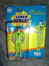 RIDDLER- MCFARLANE DC SUPER POWERS WAVE 9 UNOPENED SUPER 7 REACTION