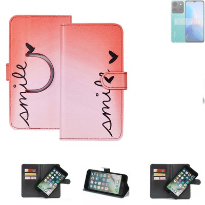 360° Schutzhülle für Infinix Smart 7 Plus Wallet Case Design smile