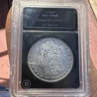 1879 Morgan Silver Dollar $1 90% Silver Philadelphia Business Strike KM#110