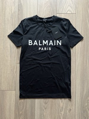 Balmain Muskel-T-Shirt   Herren UK Small   schwarz 229 £ UVP NEU MIT ETIKETT