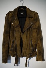 Hochwertige Lederjacke von tigha – Used Look – Größe M