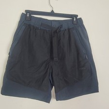 BRADY Brand Men's Technical Utility Shorts Size S Black/Dark Gray Athletic Train