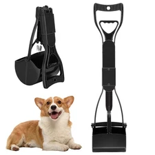 18'' Pooper Scooper for Small Dog Cat Waste Clean Pet Scoop Animal Pick Up Jumbo