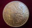 1881 O Morgan Silver Dollar, Gem, Prooflike. BU. Mint State
