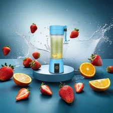 Portable Blender Personal Mini Mixer Juicer Cup USB Rechargeable