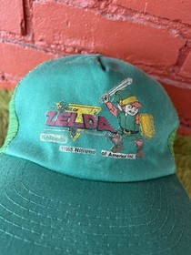 Vintage 1988 Legend of Zelda Trucker Hat - Nintendo NES Game Cap Adjustable Read