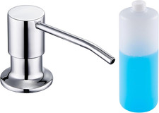 Soap Dispenser for Kitchen Sink Chrome, Stainless Chrome