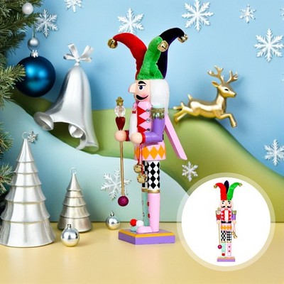 Nussknacker Holz Colorful Christmas Nutcracker Weihnachtsdekoration