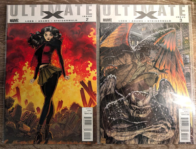 Ultimate X Men 2 3 Marvel Comics Jeph Loeb Arthur Adams