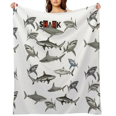 Shark Umweltbewusste Überwurfdecke