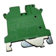 Lot Of 15 Phoenix Contact USLKG 5 Ground Terminal Block 4mm² DIN Rail