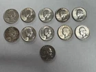 Lot of (11) SILVER Proof/Proof-Like Quarters - No Current Dates - 1947 thru 1962