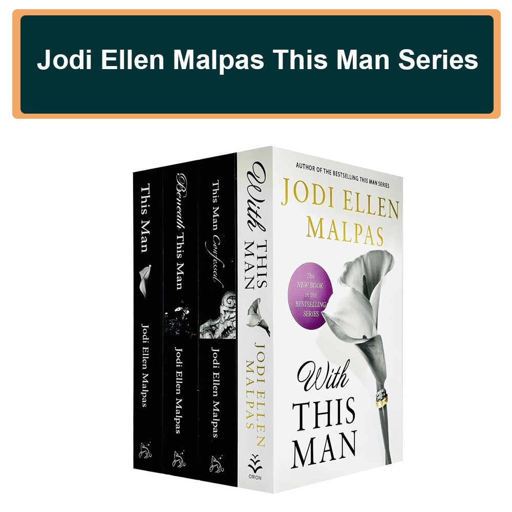 Jodi Ellen Malpas This Man Series 4 Books Collection Set This Man Confessed