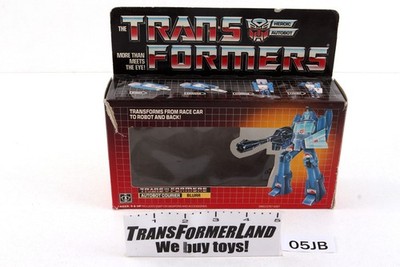 Blurr Package 1986 Vintage Hasbro G1 Transformers