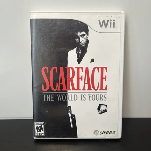 Scarface: The World is Yours (Nintendo Wii, 2007) CIB Complete With Manual Works