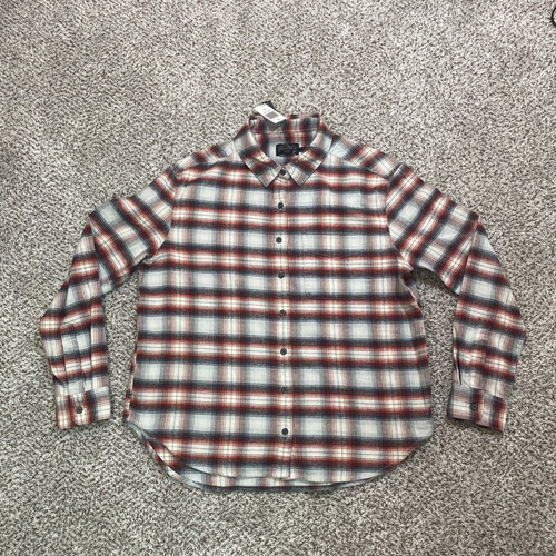 NWT pendleton womens flannel Button Up Size M 100% Cotton - Picture 1 of 5