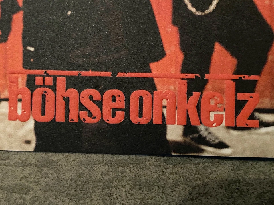 handsigniert Böhse Onkelz Autogrammkarte BO Autogramm Hockenheim Wacken Oi  - Bild 2 von 2