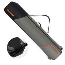 Snowboard Bag with Wheels, Fully Padded Ski Bag for Air Travel 1680D 164CM-Grey