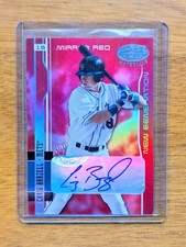 2003 Leaf Certified Materials Mirror Red Signatures Craig Brazell Auto RC 64/100