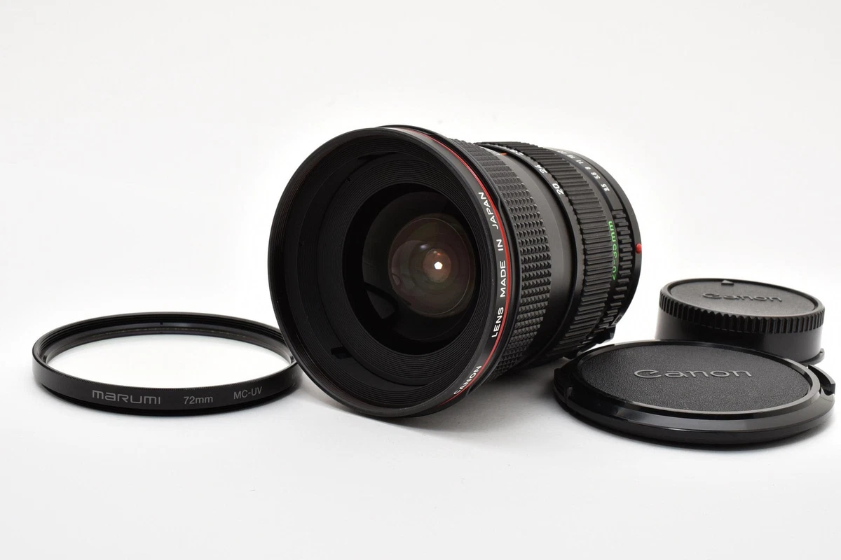 Canon Manual Focus Camera Lenses 20-35mm Focal for sale | eBay