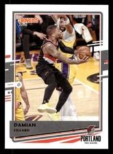 2020-21 - Damian Lillard Basketball card #28 Portland Trail Blazers Raw