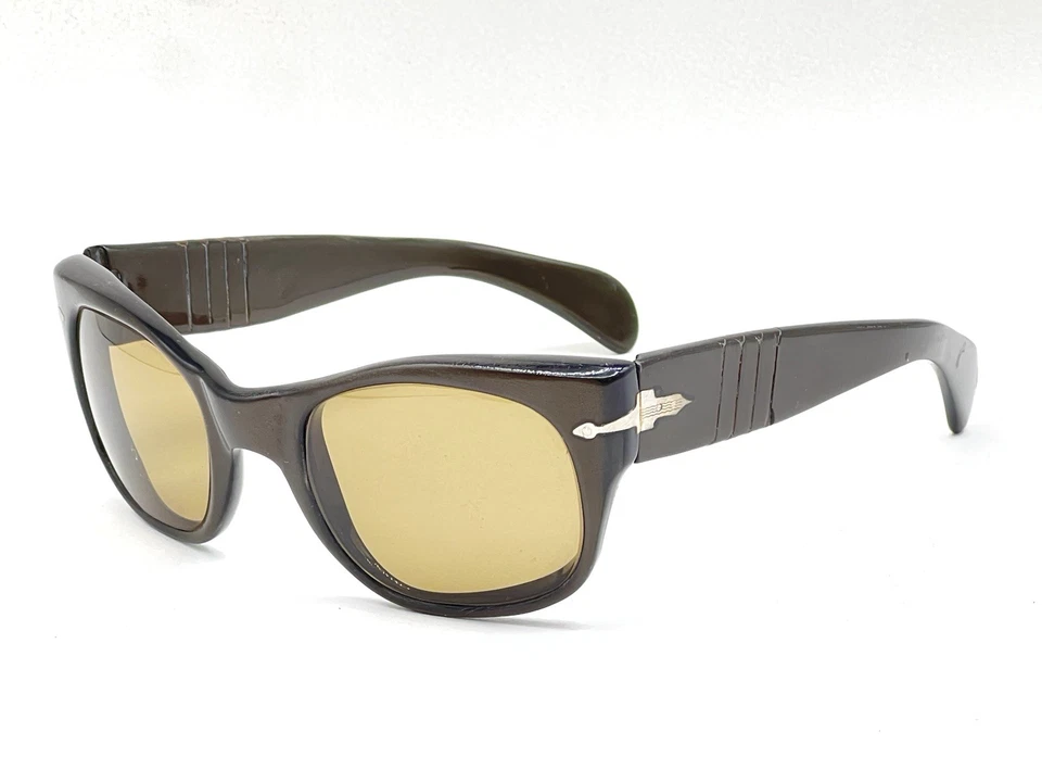 Gafas de sol vintage Persol Ratti 6200 edición K.H.V flecha plateada Italia años 80 51 mm Foto 4 de 4