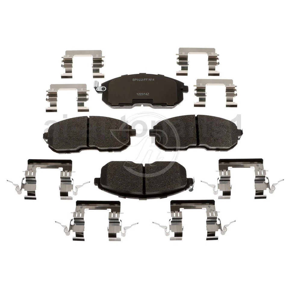 Kit de rotores e pastilhas de freio dianteiro Nissan Sentra 2007 2008 2009 2010 - Imagem 2 de 4