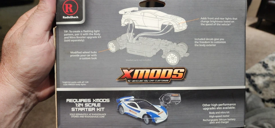 Xmods 1:24 Radio Shack #6000945 Red - Body And Lights Upgrade Kit NEW - Image 2 of 4