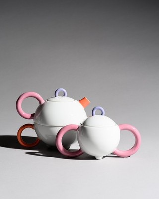 Matteo Thun  Tea for One  Porcelain Full Set Arzberg Postmodern Design Memphis
