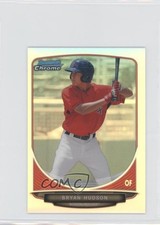 2013 Bowman Chrome Minis Refractor 32/125 Bryan Hudson #307 1n1