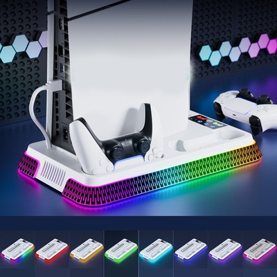Für PS5 Slim Vertikale Ladestation Effizienter Kühlständer für Controller