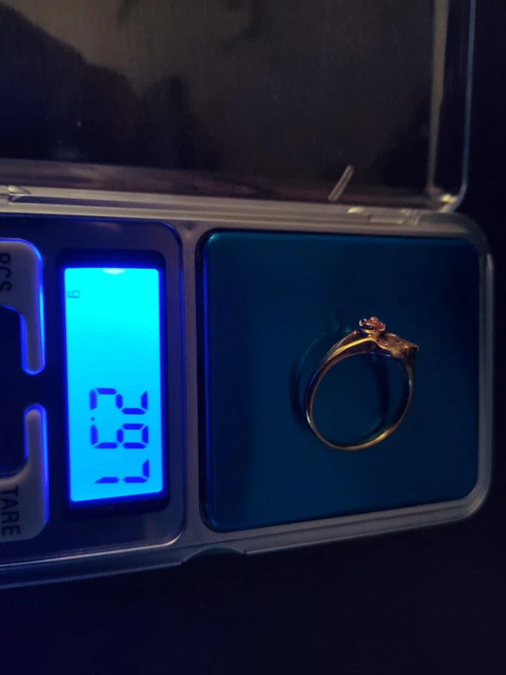 Anillo Harley-Davidson de oro de 10 K para dama Foto 4 de 4