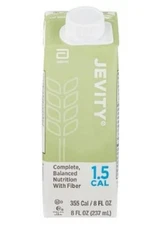 Jevity 1.5 Cal Tube Feeding Formula with Fiber, 8 Oz Recloseable Carton, 24/Case