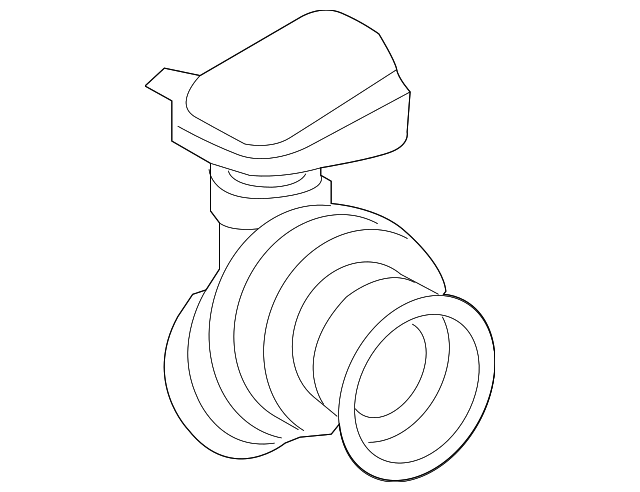 Genuine Nissan Air Inlet Duct 16576-5RB1B